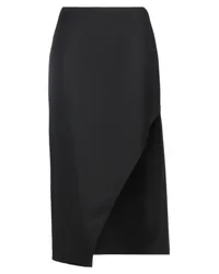 Alexander McQueen Midi-Rock Schwarz