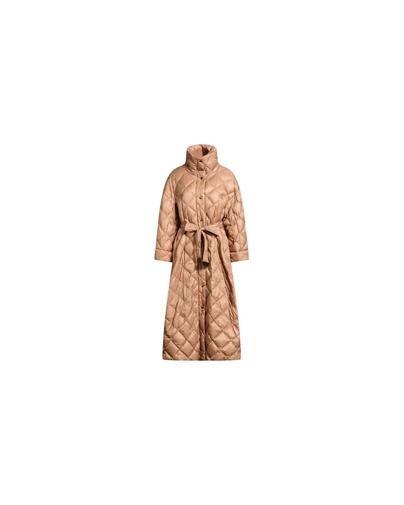 Max Mara JACKEN & MÄNTEL - Pufferjacken & Daunenjackenauf YOOX.COM Kamel