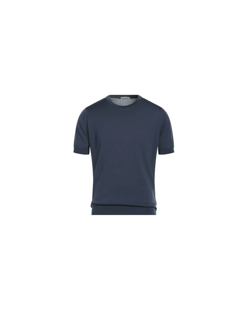 John Smedley STRICKWAREN - Pulloverauf YOOX.COM Marineblau