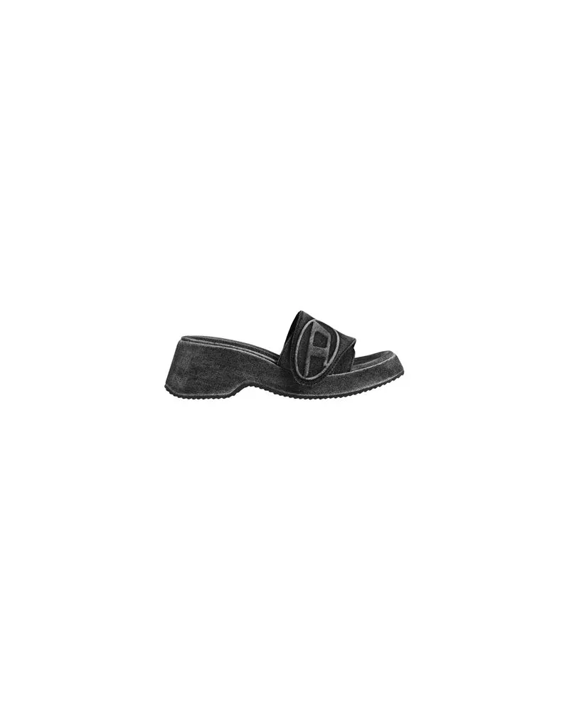 Diesel SA-OVAL D PF W  - SCHUHE - Sandalenauf YOOX.COM Schwarz