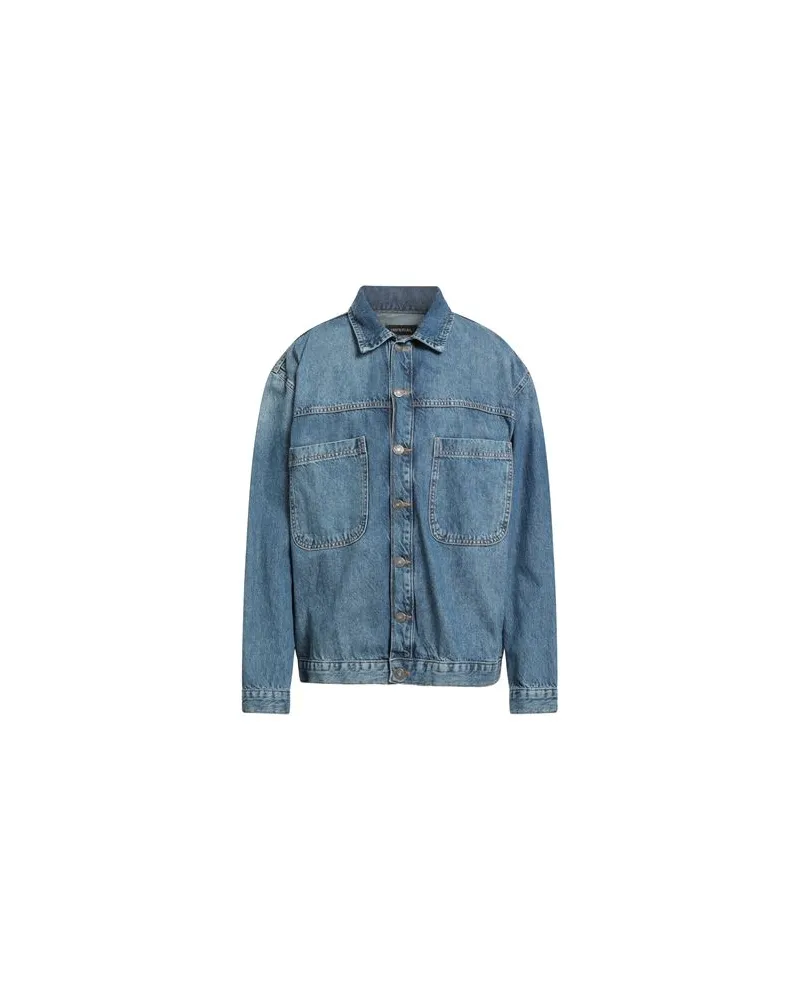 IMPERIAL JACKEN & MÄNTEL - Jeansjacken/Mäntelauf YOOX.COM Blau
