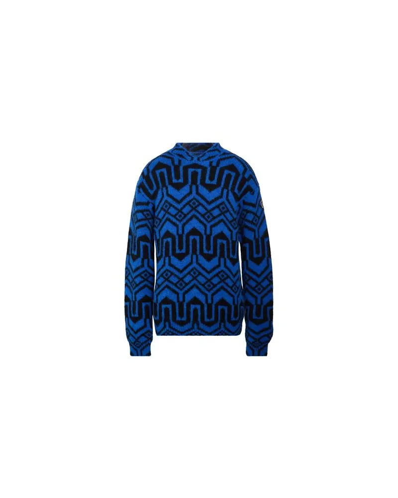 Moncler APRÈS-SKI - STRICKWAREN - Rollkragenpulloverauf YOOX.COM Blau