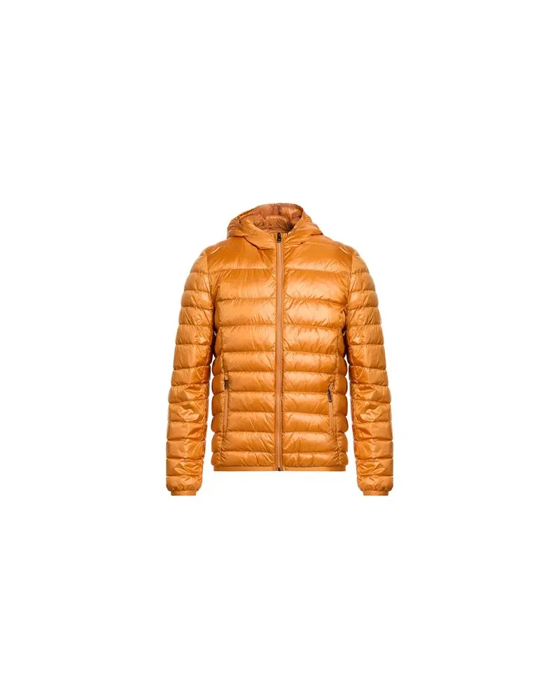 Liu Jo JACKEN & MÄNTEL - Pufferjacken & Daunenjackenauf YOOX.COM Orange