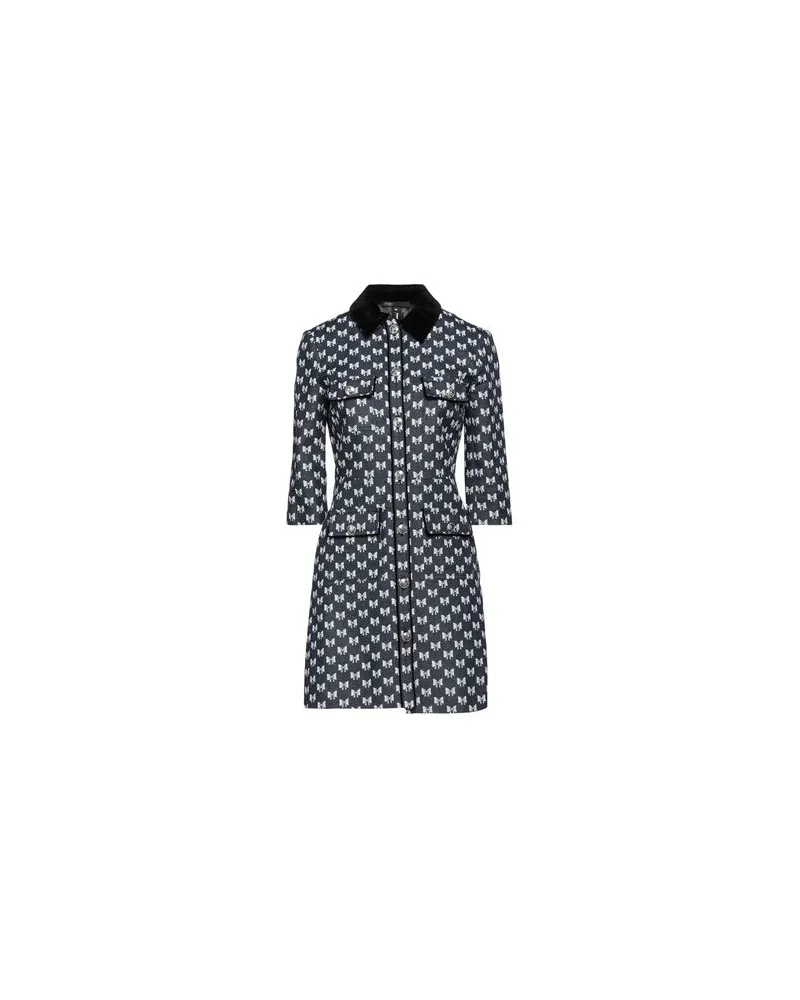 Maje KLEIDER - Mini-Kleiderauf YOOX.COM Nachtblau