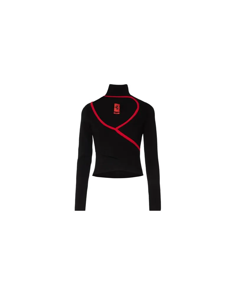 Ferrari STRICKWAREN - Rollkragenpulloverauf YOOX.COM Schwarz
