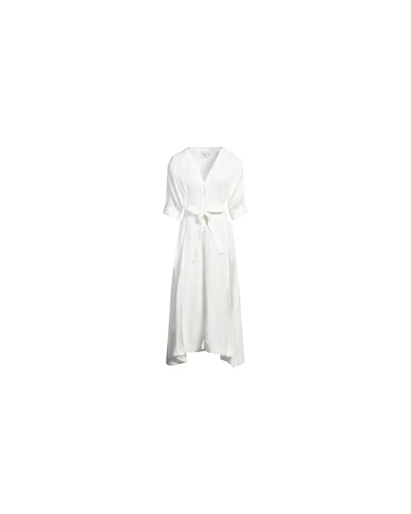 Aje. KLEIDER - Midi-Kleiderauf YOOX.COM Weiß
