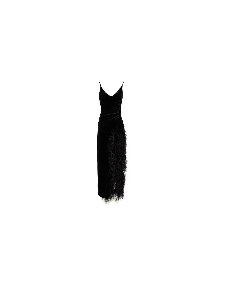 Twenty Four Haitch KLEIDER - Maxi-Kleiderauf YOOX.COM Schwarz