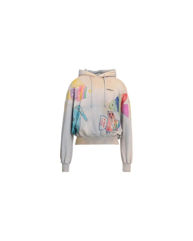 OFF-WHITE TOPS - Sweatshirtsauf YOOX.COM Hellgrau