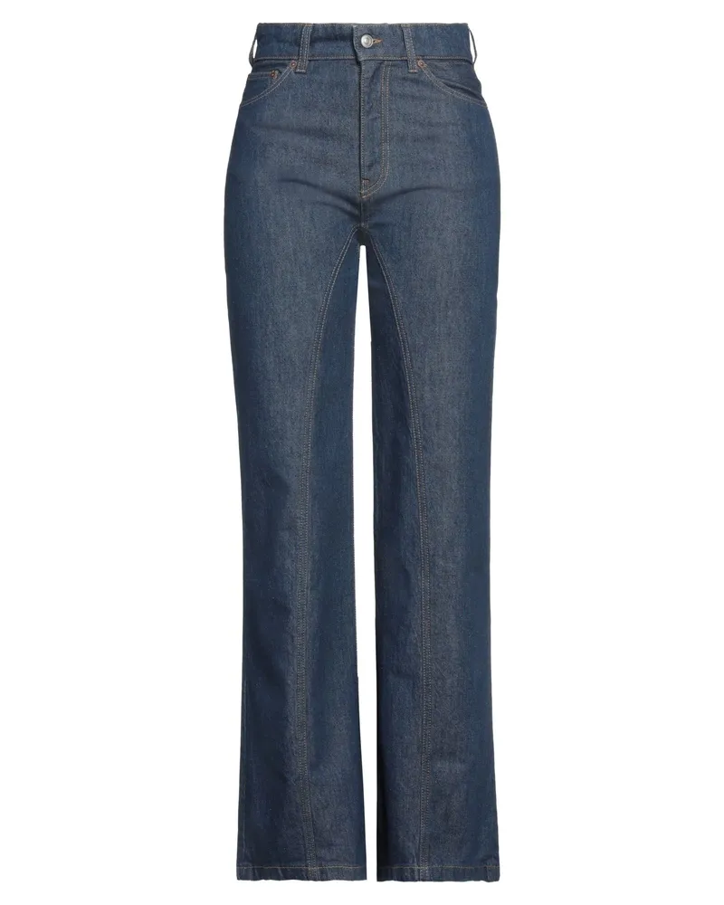 Victoria Beckham Jeanshose Blau