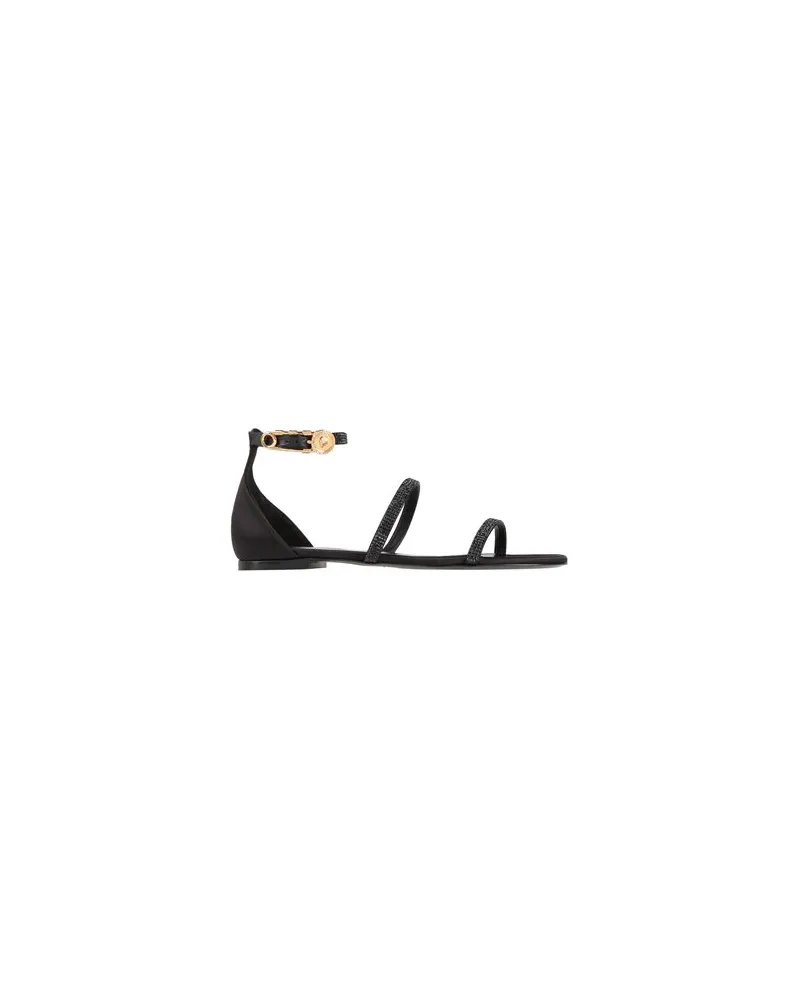 Versace SCHUHE - Sandalenauf YOOX.COM Schwarz