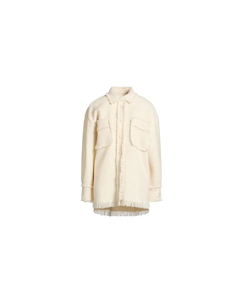 MSGM JACKEN & MÄNTEL - Jacken und Anoraksauf YOOX.COM Cremeweiß