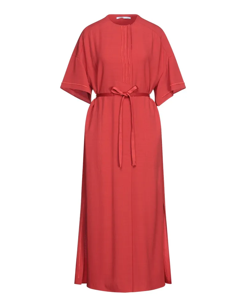 AGNONA Maxi-Kleid Koralle