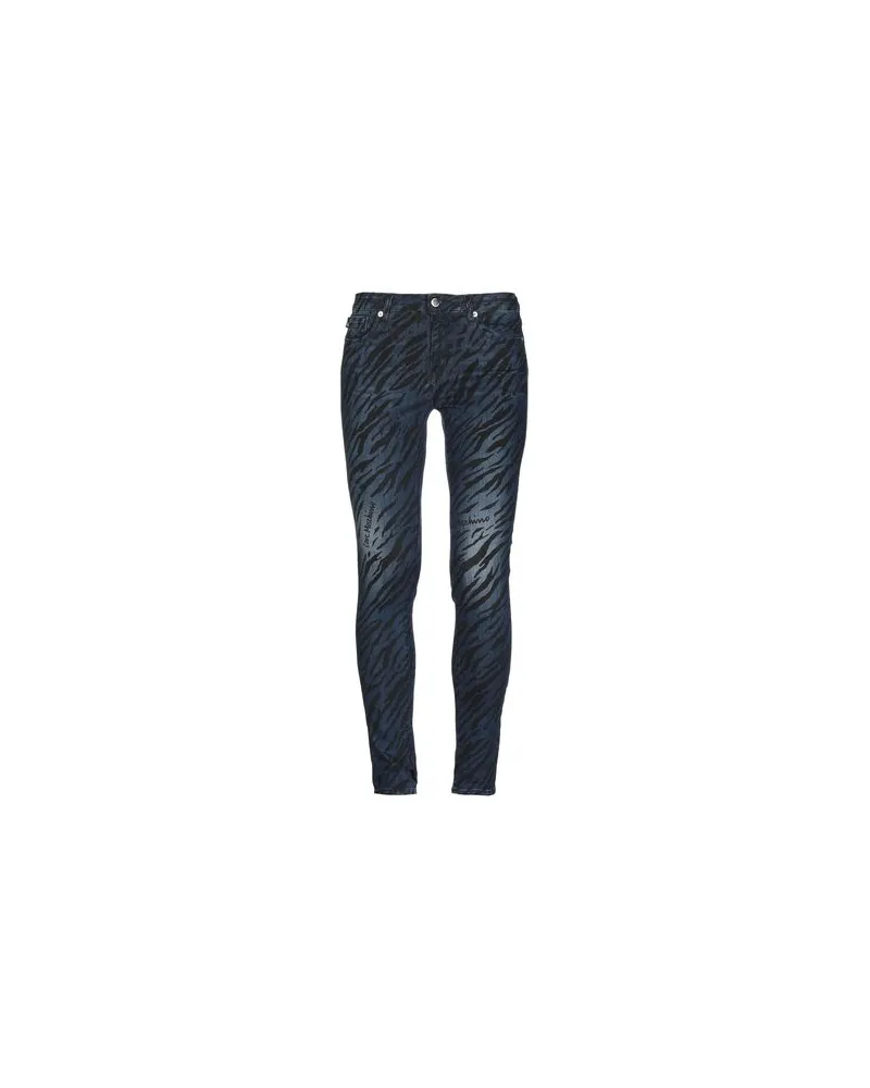 Moschino HOSEN & RÖCKE - Jeanshosenauf YOOX.COM Blau
