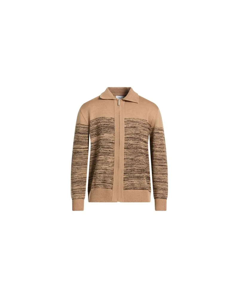 LARDINI STRICKWAREN - Strickjackenauf YOOX.COM Kamel