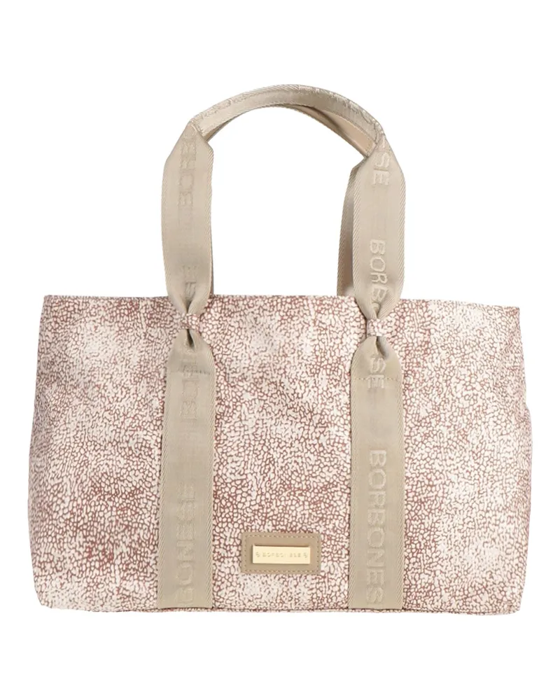 Borbonese Handtaschen Beige