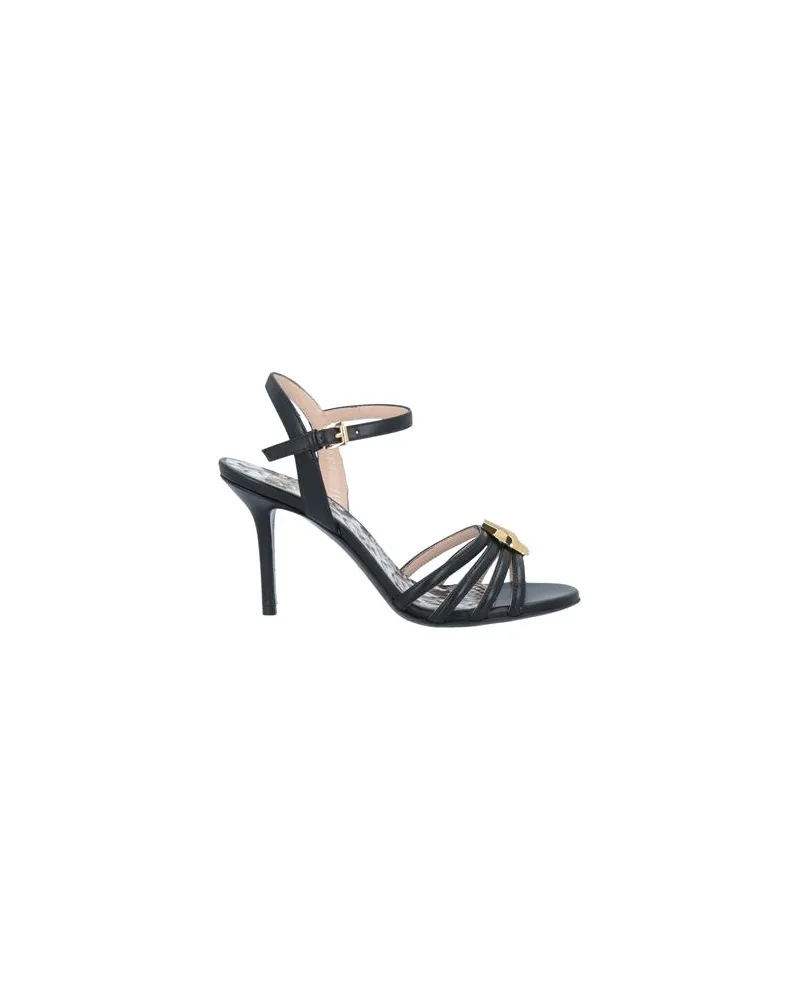 Roberto Cavalli SCHUHE - Sandalenauf YOOX.COM Schwarz