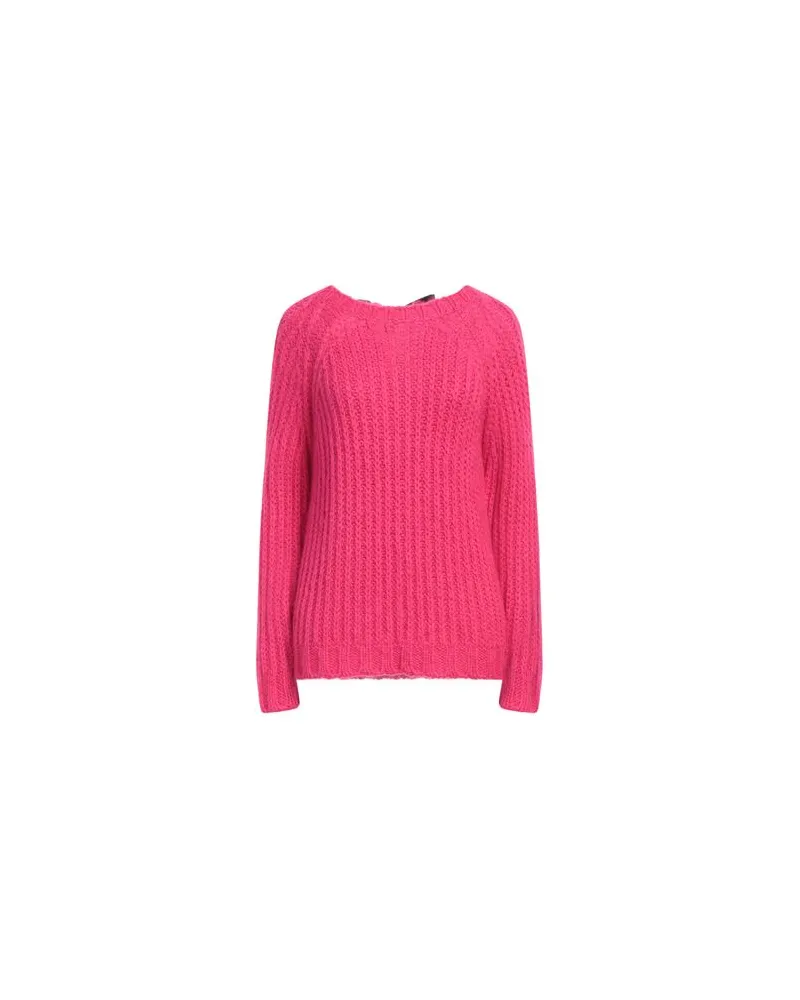 RED Valentino STRICKWAREN - Pulloverauf YOOX.COM Fuchsia