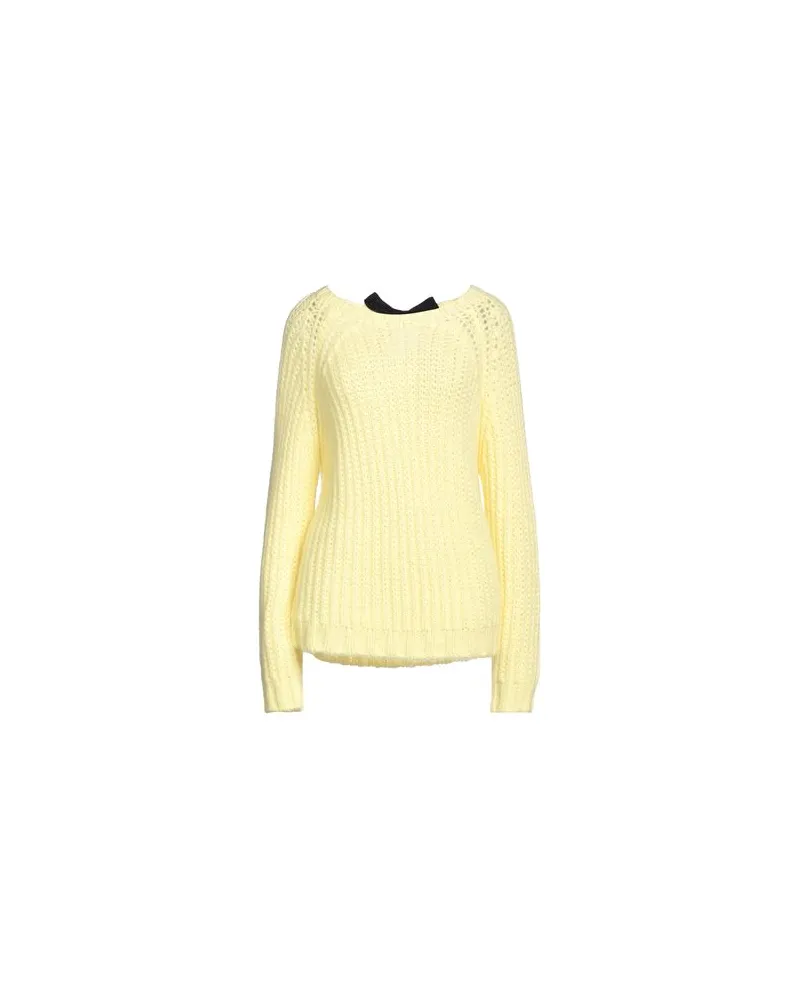 RED Valentino STRICKWAREN - Pulloverauf YOOX.COM Gelb
