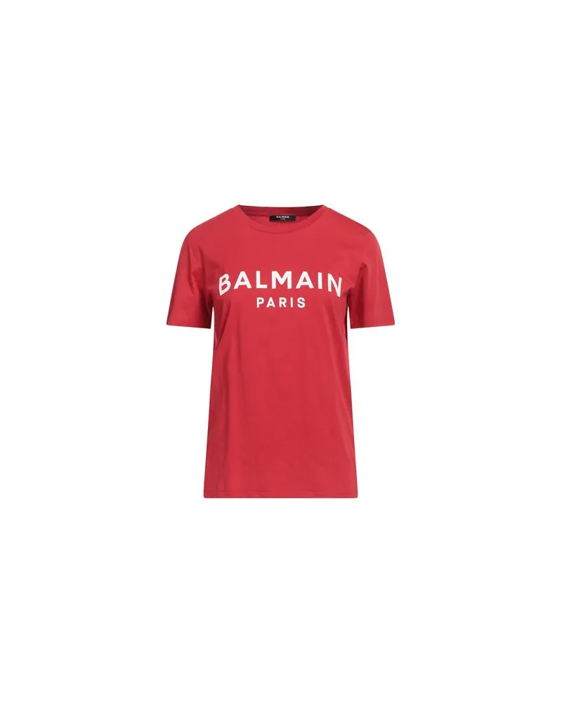 Balmain TOPS - T-shirtsauf YOOX.COM Rot