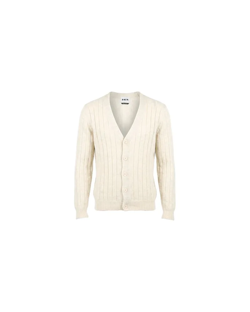 BERNA STRICKWAREN - Strickjackenauf YOOX.COM Elfenbein