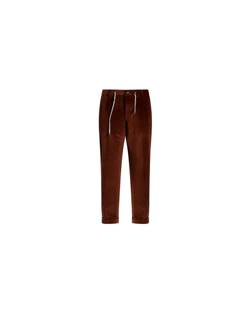 BARBA HOSEN & RÖCKE - Hosenauf YOOX.COM Bordeaux