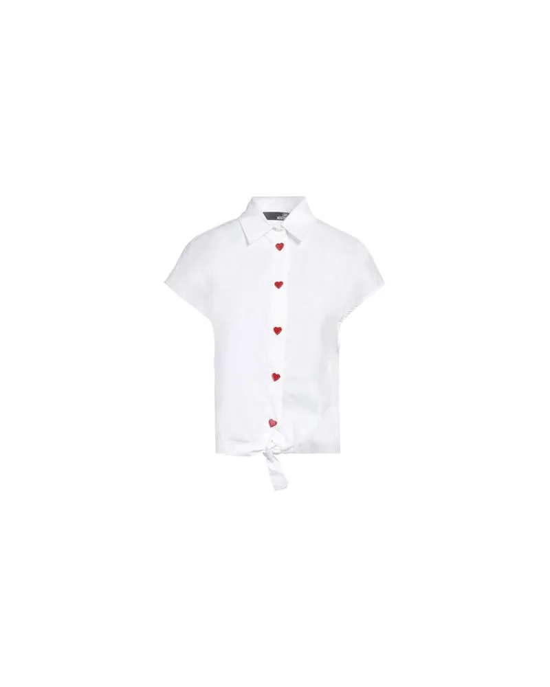 Moschino TOPS - Hemdenauf YOOX.COM Weiß