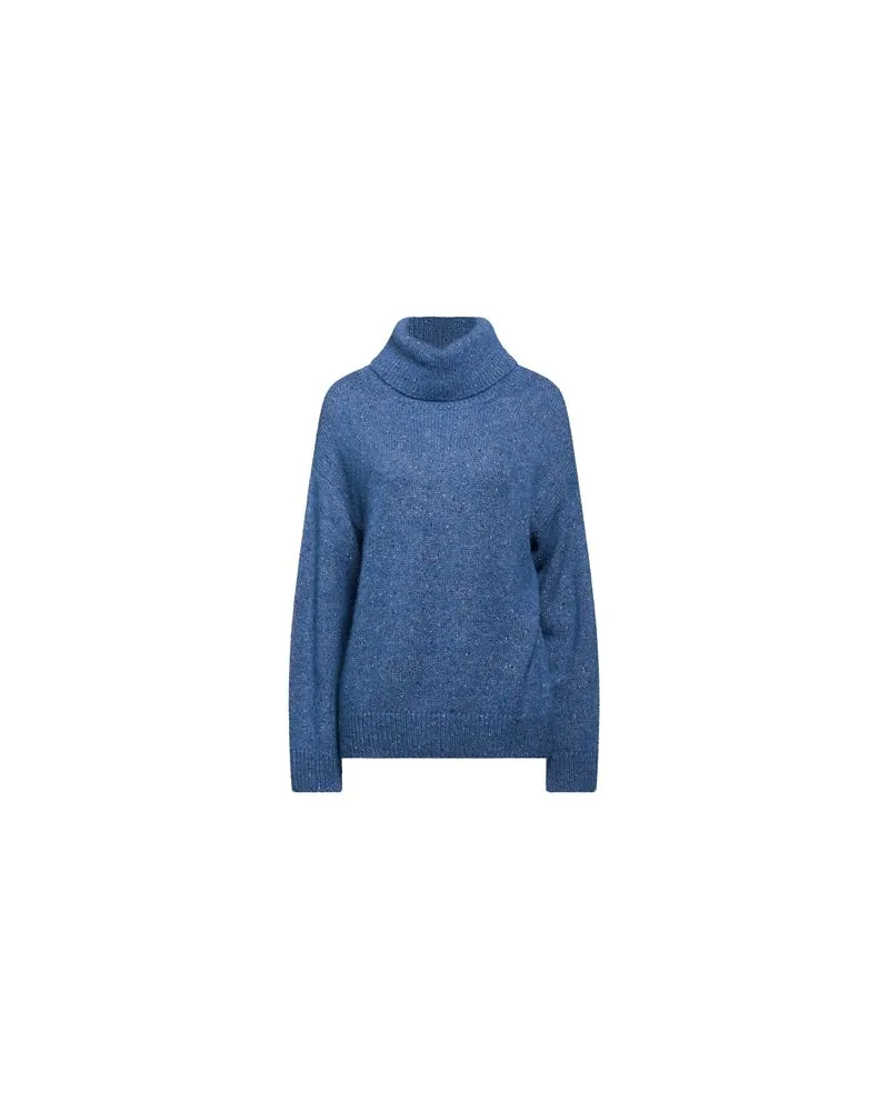 Gran Sasso STRICKWAREN - Rollkragenpulloverauf YOOX.COM Blau
