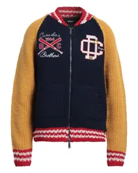 Dsquared2 Strickjacke Marineblau