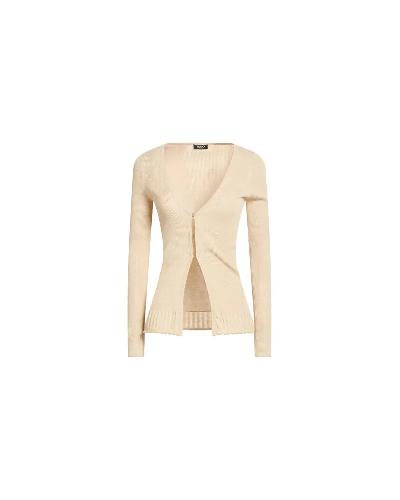 Liu Jo STRICKWAREN - Strickjackenauf YOOX.COM Beige