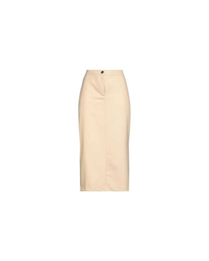 Massimo Alba HOSEN & RÖCKE - Midi-Röckeauf YOOX.COM Beige