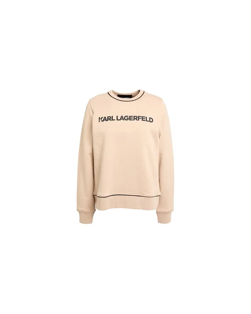 Karl Lagerfeld TOPS - Sweatshirtsauf YOOX.COM Sand