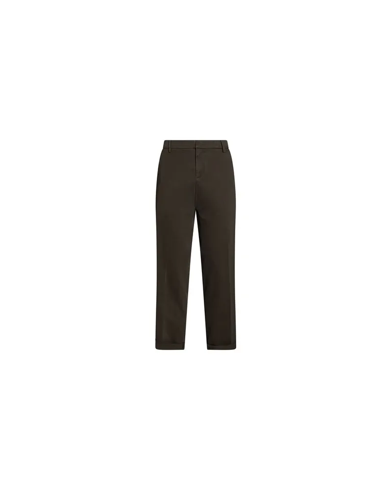 Dondup HOSEN & RÖCKE - Hosenauf YOOX.COM Militärgrün