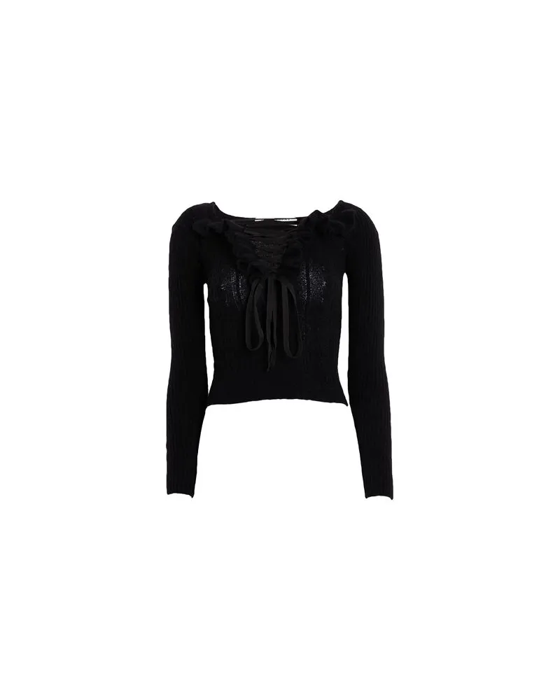 Philosophy Di Lorenzo Serafini STRICKWAREN - Pulloverauf YOOX.COM Schwarz