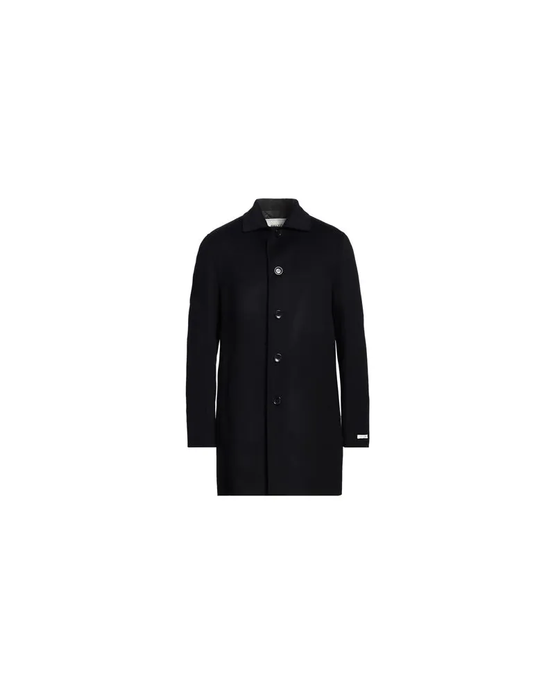 Paltò JACKEN & MÄNTEL - Mäntelauf YOOX.COM Marineblau