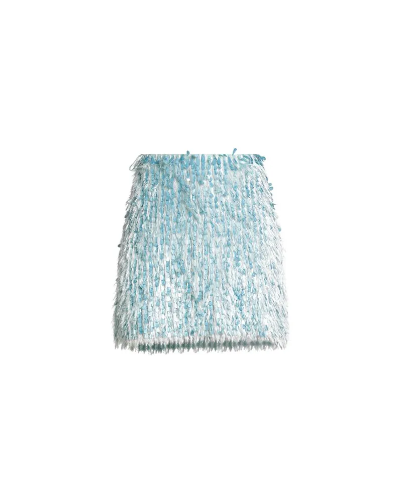 Elisabetta Franchi HOSEN & RÖCKE - Miniröckeauf YOOX.COM Himmelblau