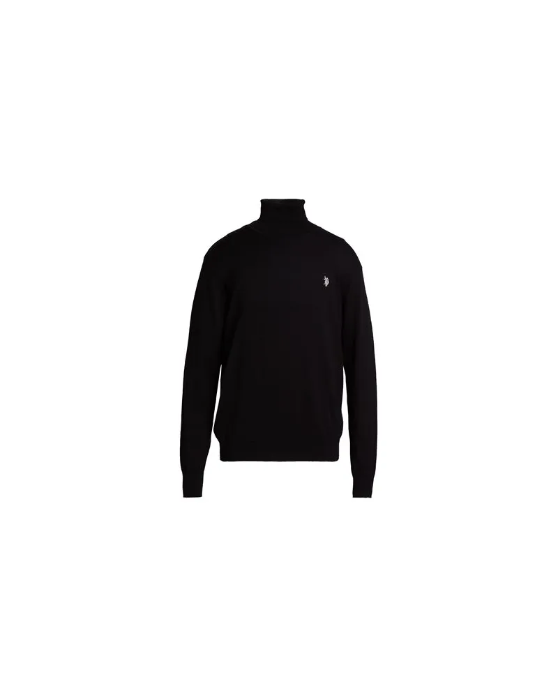 U.S. Polo Assn.  STRICKWAREN - Rollkragenpulloverauf YOOX.COM Schwarz