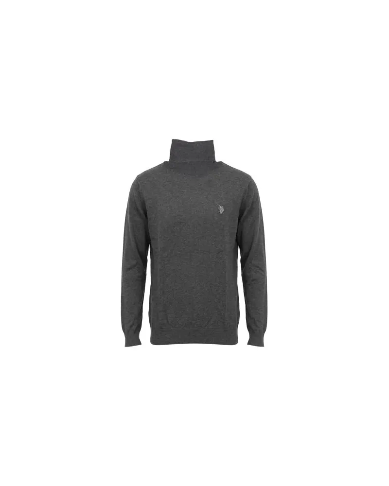 U.S. Polo Assn.  STRICKWAREN - Rollkragenpulloverauf YOOX.COM Braungrau