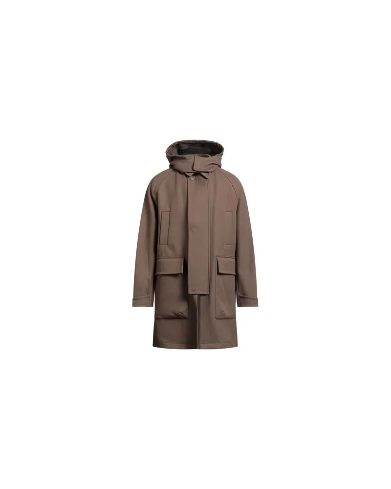 Hevò JACKEN & MÄNTEL - Jacken, Mäntel & Trenchcoatsauf YOOX.COM Hellbraun