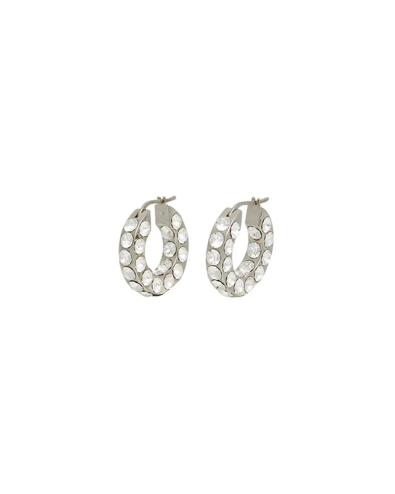 Amina Muaddi SCHMUCK und UHREN - Ohrringeauf YOOX.COM Silber