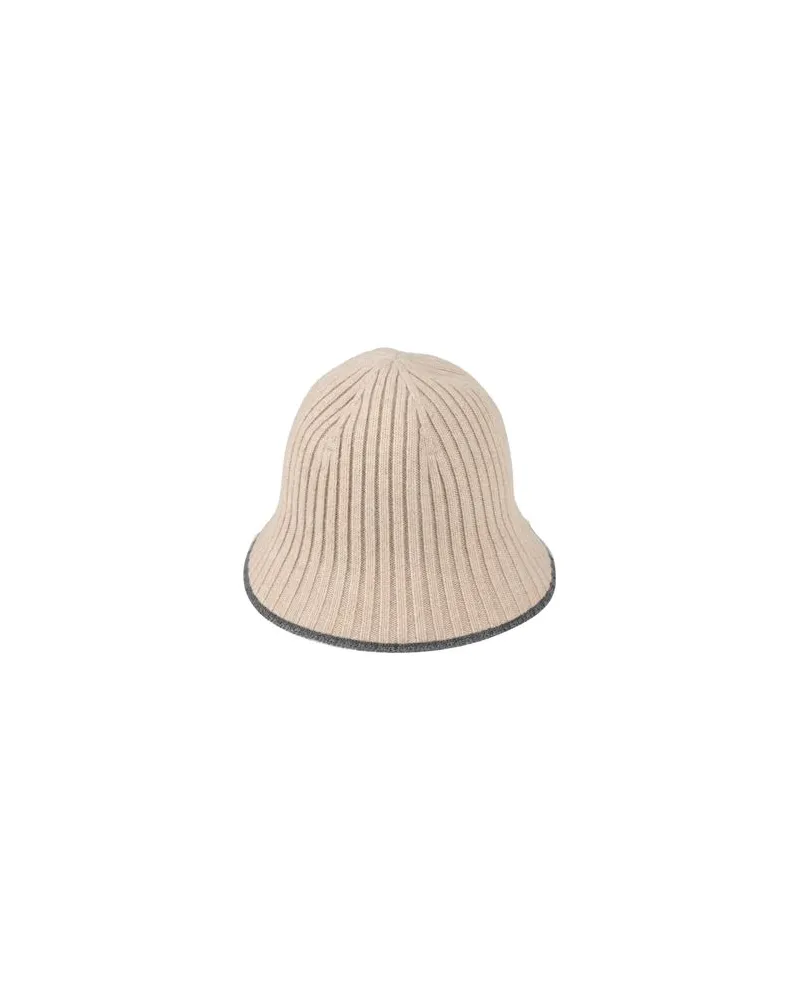 Brunello Cucinelli ACCESSOIRES - Mützen & Hüteauf YOOX.COM Beige