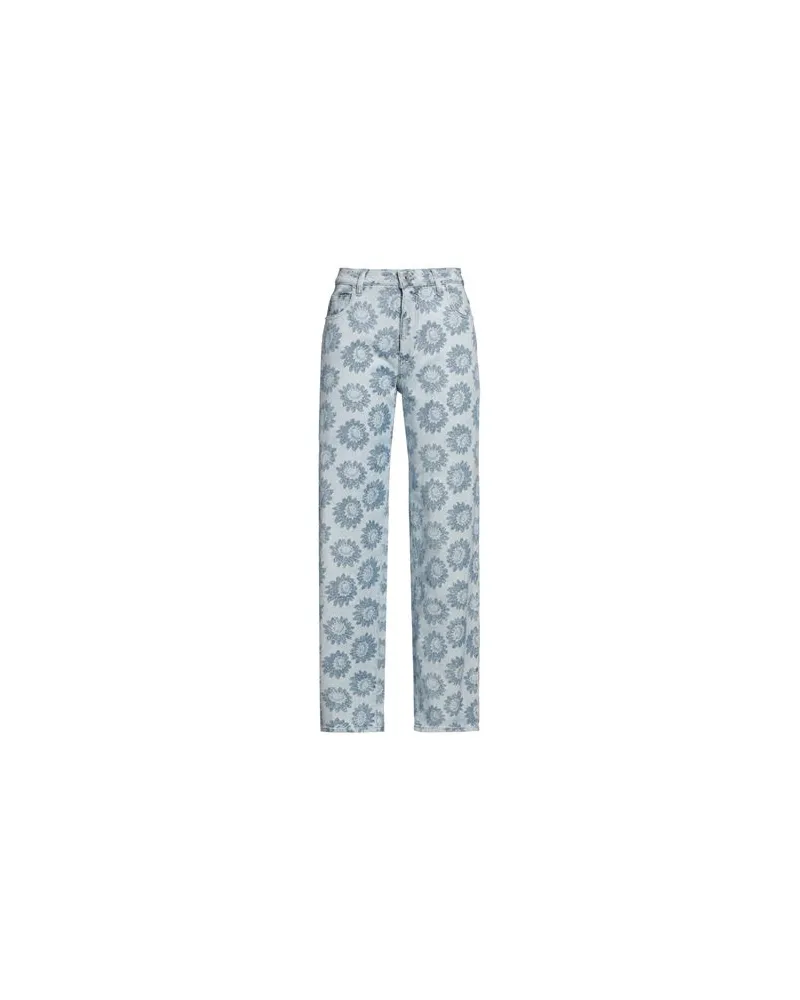 Guess HOSEN & RÖCKE - Jeanshosenauf YOOX.COM Blau