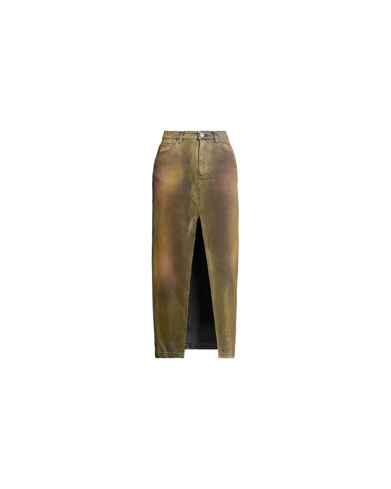 Pinko HOSEN & RÖCKE - Jeansröckeauf YOOX.COM Khaki