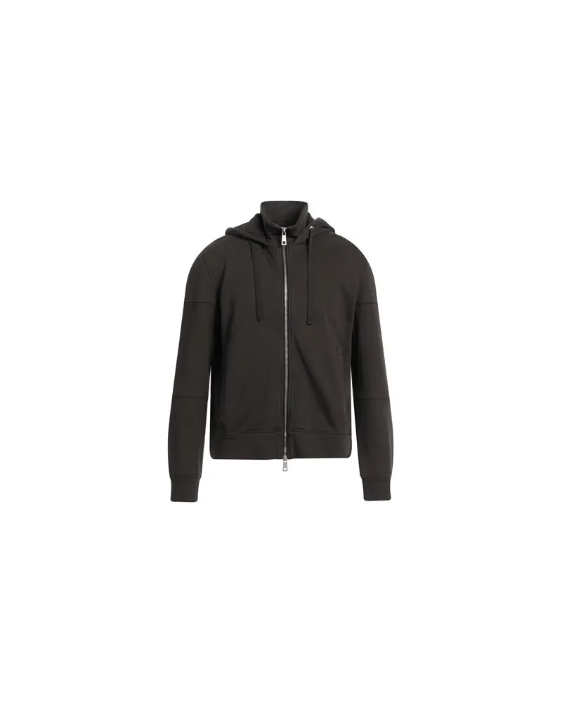 Paolo Pecora Milano TOPS - Sweatshirtsauf YOOX.COM Dunkelbraun