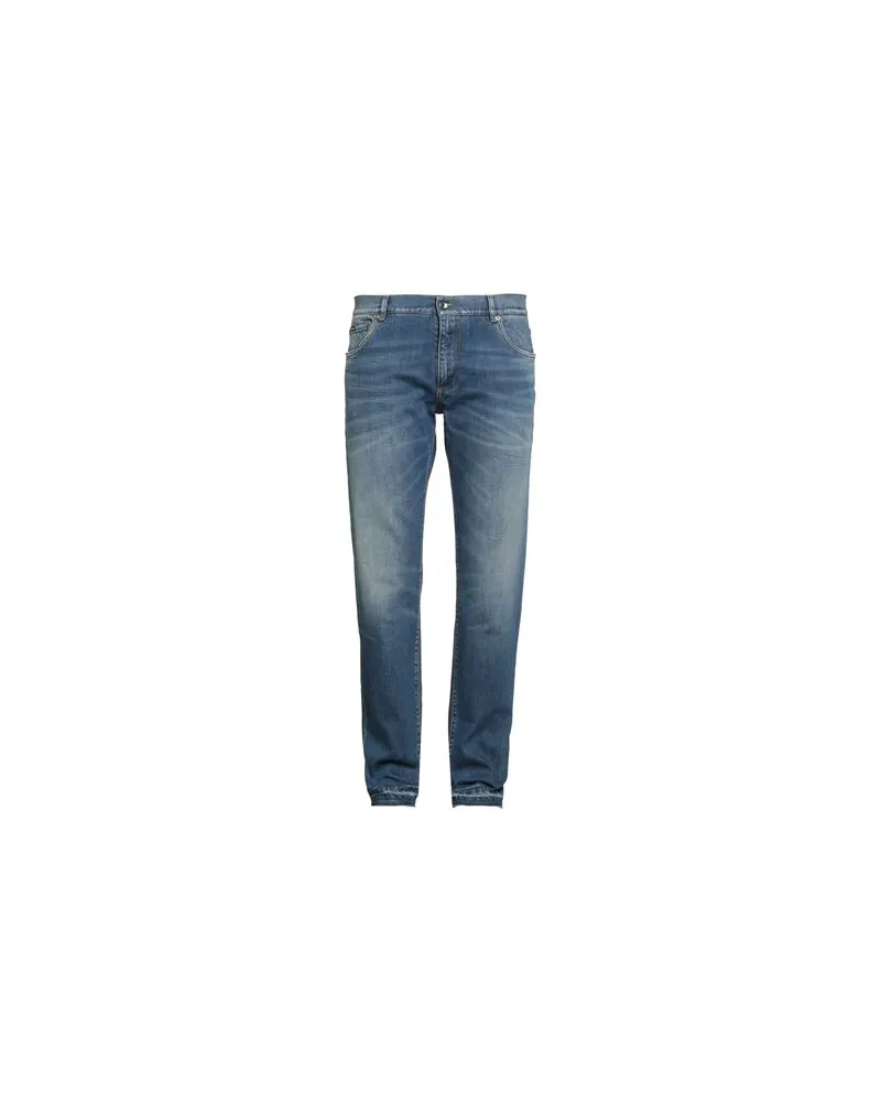 Dolce & Gabbana HOSEN & RÖCKE - Jeanshosenauf YOOX.COM Blau