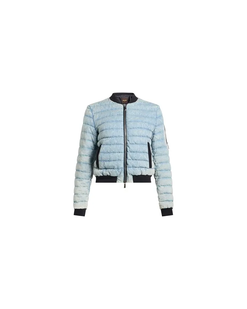 MOORER JACKEN & MÄNTEL - Pufferjacken & Daunenjackenauf YOOX.COM Blau