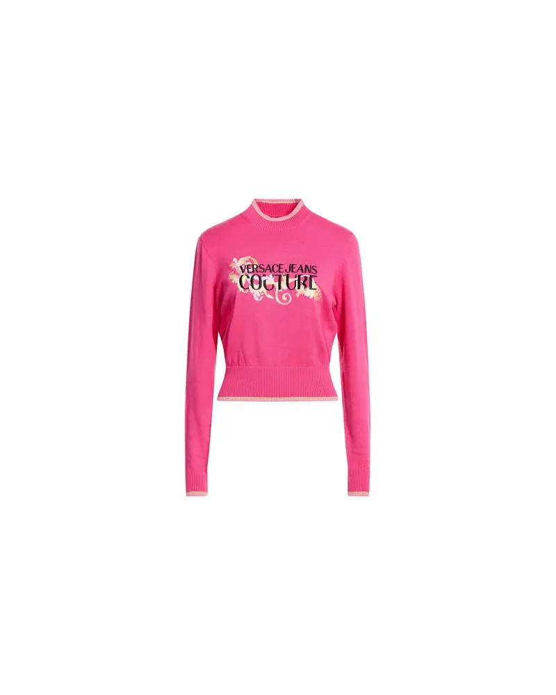 Versace Jeans STRICKWAREN - Pulloverauf YOOX.COM Magenta