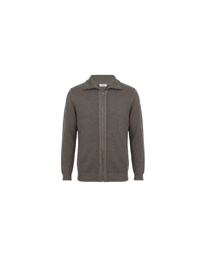 CROSSLEY STRICKWAREN - Strickjackenauf YOOX.COM Grau