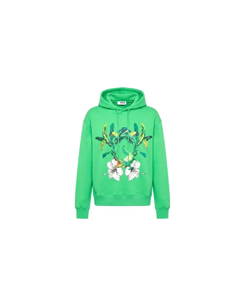MSGM TOPS - Sweatshirtsauf YOOX.COM Grün