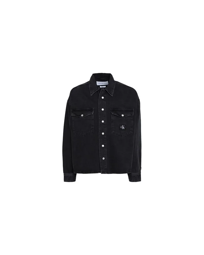 Calvin Klein JACKEN & MÄNTEL - Jeansjacken/Mäntelauf YOOX.COM Schwarz