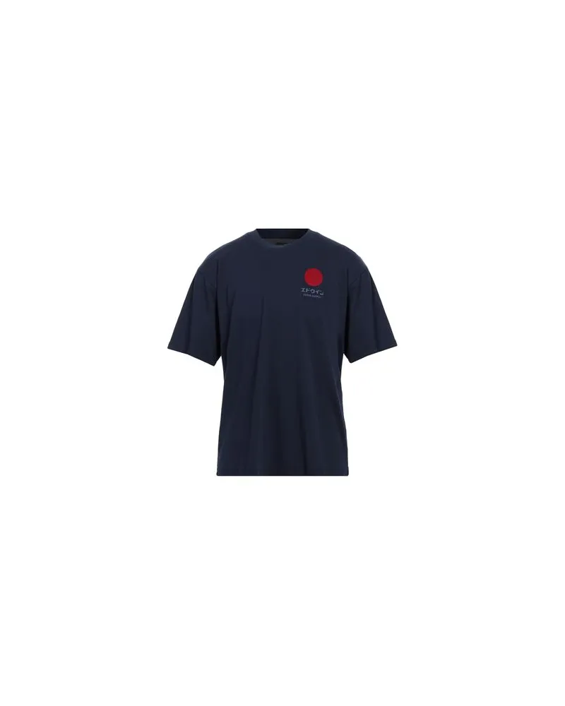 Edwin Jeans TOPS - T-shirtsauf YOOX.COM Marineblau